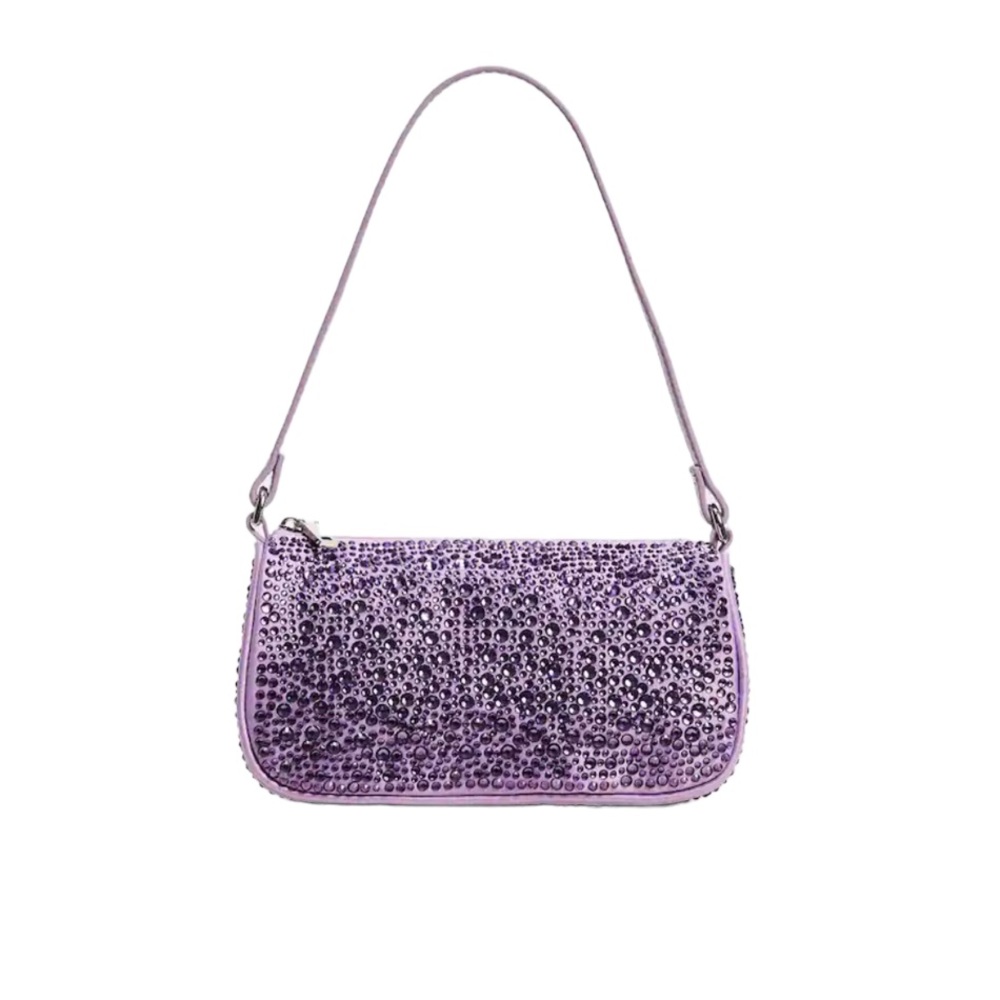 New Mango Rhinestone Shoulder Bag NWT